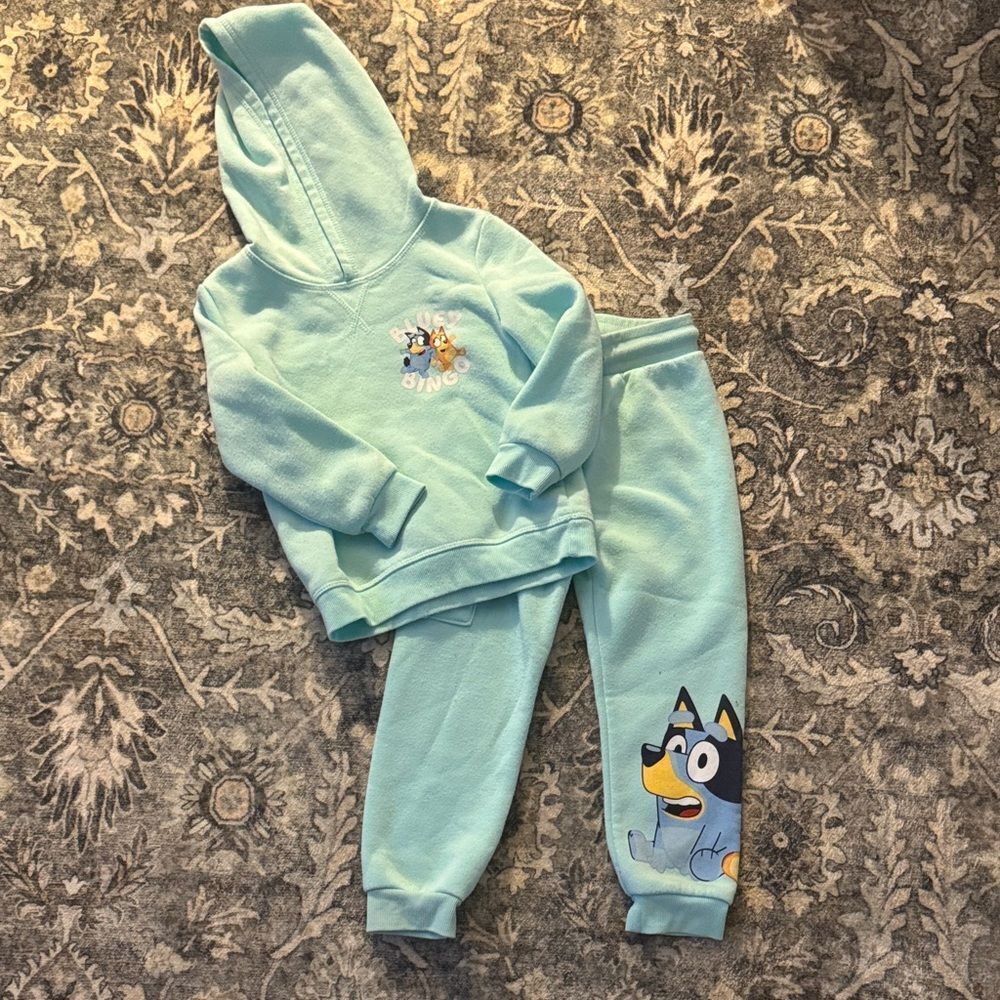Bluey Fleece Lined Sweats Set